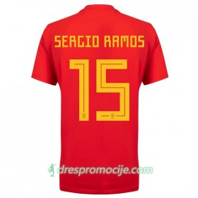 Španjolska Dres Ramos 15 Ženska Domaći Svjetsko prvenstvo 2018